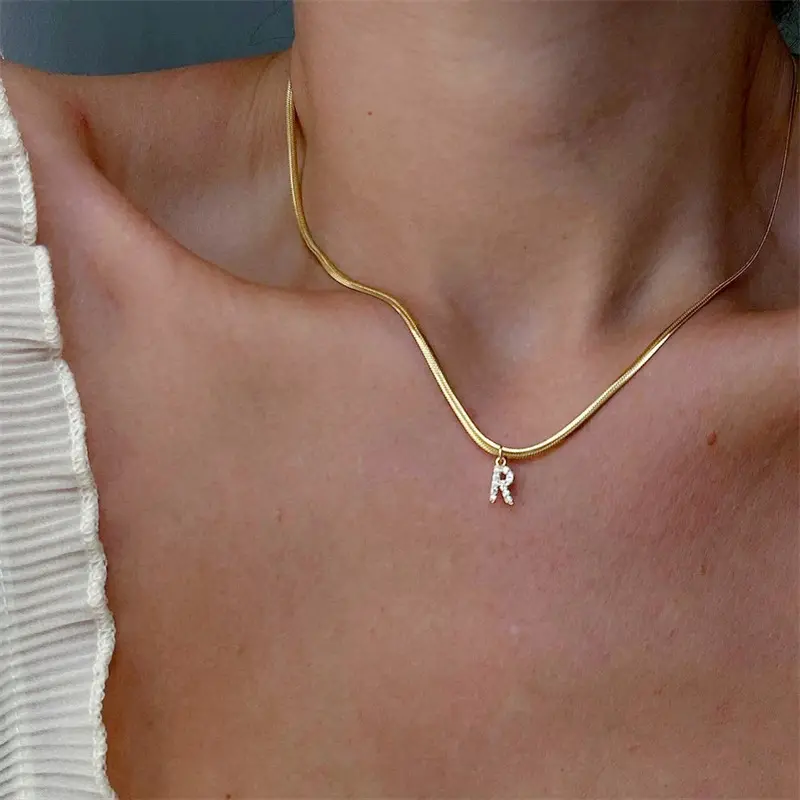 Initial Letter Necklace