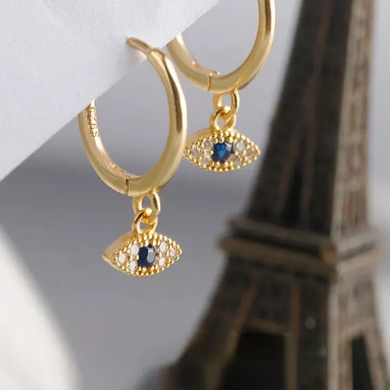 Evil Eye Earrings