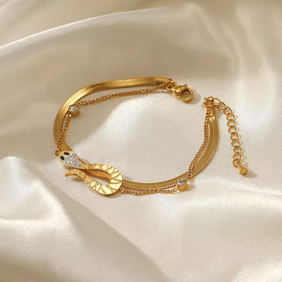 Flat Snake Bracelet