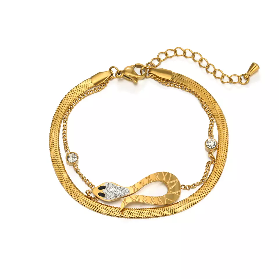 Flat Snake Bracelet