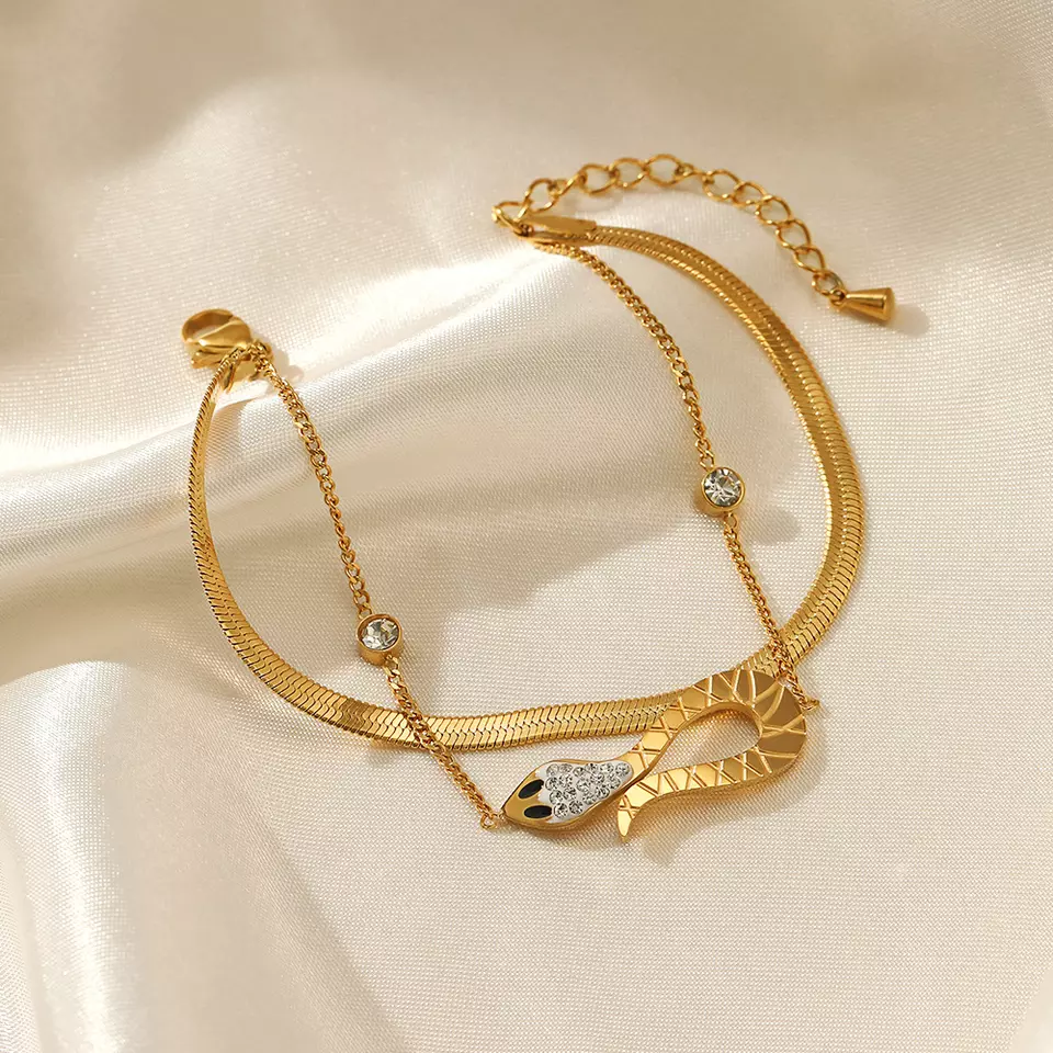 Flat Snake Bracelet